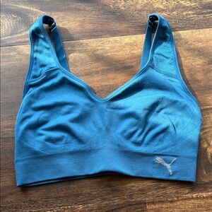 Puma Women's Teal Sports Bra